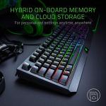 Razer BlackWidow Mechanical Gaming Keyboard: Green Mechanical Switches, Tactile & Clicky, Chroma RGB Lighting, Anti-Ghosting, Programmable Macro Functionality