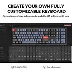 Keychron V6 Custom Mechanical Keyboard with Hot-Swap