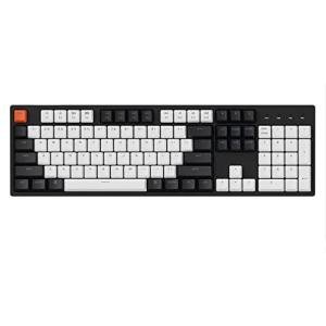 Keychron C2 104 Keys Full Size Wired Mechanical Keyboard for Mac Windows, Hot-swappable Gateron Red Switch RGB LED Backlit Double-Shot ABS Keycaps, USB-C Gaming Keyboard for Gamer/Typists/Office