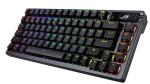 ASUS ROG Azoth 75 Wireless DIY Custom Gaming Keyboard, OLED Display, Gasket-Mount, Three-Layer Dampening, Hot-Swappable Pre-lubed ROG NX Snow Switches & Keyboard Stabilizers, PBT Keycaps, RGB