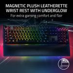 Razer BlackWidow V4 Pro Wired Mechanical Gaming Keyboard: Yellow Switches Linear & Silent - Doubleshot ABS Keycaps - Command Dial - Chroma RGB - Magnetic Wrist Rest - Snap Tap