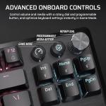 Corsair K70 CORE TKL Wireless RGB Tenkeyless Mechanical Gaming Keyboard – Pre-Lubed MLX Red v2 Linear Switches, SOCD, ABS Double-Shot Keycaps, Sound Dampening, 1000Hz Polling, QWERTY NA – Black