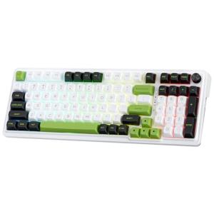 Redragon K686 PRO 98 Keys Wireless Gasket RGB Gaming Keyboard, 3-Mode PBT Mechanical Keyboard w/Hot-Swap Socket, Dedicated Knob Control & 5-Layer Noise Dampening, Custom Linear Switch