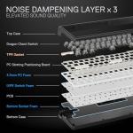 Redragon K709 65% Wired Gasket RGB Gaming Keyboard, 68 Keys Hot-Swap Compact Mechanical Keyboard w/Free-Mod Socket, 3-Layer Noise Dampening & Dedicated Arrow Keys, Quiet Custom Linear Switch