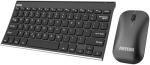 Arteck Bluetooth Keyboard and Mouse Combo Ultra Compact Slim Stainless Full Size Keyboard and Ergonomic Mice for Computer/Desktop/PC/Laptop/Surface and Windows 10/8/7 Built in Rechargeable Battery