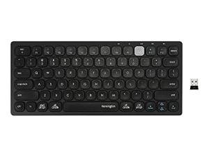 Kensington Multi-Device Dual Wireless Compact Keyboard - Black (K75502US)
