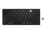 Kensington Multi-Device Dual Wireless Compact Keyboard - Black (K75502US)