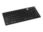 Kensington Multi-Device Dual Wireless Compact Keyboard - Black (K75502US)