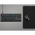 CORSAIR K60 RGB TKL RGB Tenkeyless Optical-Mechanical Wired Gaming Keyboard - OPX Switches - Polycarbonate Keycaps - iCUE Compatible - QWERTY NA Layout - Black