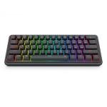 Redragon K722 60% Wired Gasket RGB Gaming Keyboard, 61 Keys Hot-Swap Compact Mechanical Keyboard w/Free-Mod Socket, 3-Layer Noise Dampening, Quiet Custom Linear Switch