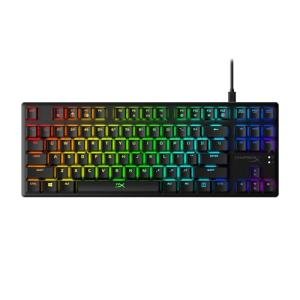 HyperX Alloy Origins Core - Tenkeyless Mechanical Gaming Keyboard, Software Controlled Light & Macro Customization, Compact Form Factor, RGB LED Backlit, Linear HyperX Red Switch,Black