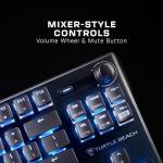 Turtle Beach Vulcan TKL Tenkeyless Linear Mechanical Titan Switch PC Gaming Keyboard with Per-Key AIMO RGB Lighting, Anodized Aluminum Top Plate and Detachable USB-C Cable - Black