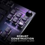 Turtle Beach Vulcan TKL Tenkeyless Linear Mechanical Titan Switch PC Gaming Keyboard with Per-Key AIMO RGB Lighting, Anodized Aluminum Top Plate and Detachable USB-C Cable - Black