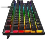 HyperX Alloy Origins Core Mechanical Gaming Keyboard Low Profile Aluminum Body Aqua Switch Tactile RGB Backlit for Xbox Series PS5 PS4 Computer PC Gaming Keyboards Tenkeyless Compact, Black (Renewed)