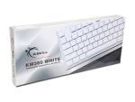 G.SKILL USB KM360 Professional Tenkeyless Mechanical Keyboard, Cherry MX Red, ABS Dual Injection Keycap, (White)
