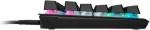 Corsair K60 RGB TKL RGB Tenkeyless Optical-Mechanical Wired Gaming Keyboard - OPX Switches - Polycarbonate Keycaps - iCUE Compatible - QWERTY NA Layout - Black (Renewed)