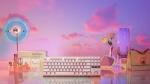 Cherry MX 8.2 TKL Wireless Mechanical Gaming Keyboard. (Pink, MX2A Brown Switch)