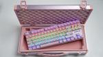 Cherry MX 8.2 TKL Wireless Mechanical Gaming Keyboard. (Pink, MX2A Brown Switch)