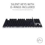 Razer BlackWidow Lite TKL Tenkeyless Mechanical Keyboard : Orange Key Switches - Tactile & Silent - White Individual Key Lighting - Compact Design - Detachable Cable - Stormtrooper Limited Edition