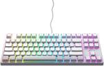 K4 RGB Tenkeyless White Edition, Mechanical Gaming Keyboard with RGB, US
