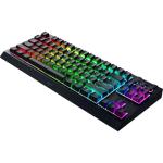 Razer BlackWidow V4 TKL HyperSpeed Wireless Hot Swappable Gaming Keyboard: Orange Tactile Switches - Wireless & Bluetooth - Multi-Function Roller & Control Buttons - Chroma RGB - Long Battery Life