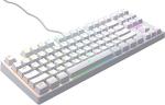 K4 RGB Tenkeyless White Edition, Mechanical Gaming Keyboard with RGB, US