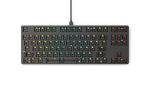 Glorious GMMK Modular Mechanical Gaming Keyboard - Barebone Edition (DIY Assembly Required) - RGB-LED Backlit, Hot Swap Switches (Customizable) (Tenkeyless, Black) (Renewed)