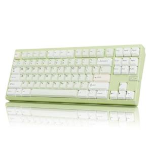 OOCTPK Chilkey ND TKL Aluminum Mechanical Keyboard, 87 Keys Tenkeyless Wireless Gaming Keyboard, Tri-Mode BT5.3/2.4GHz/USB-C PBT Keycaps Hot Swappable Custom Key Board for Windows Laptop Office PC