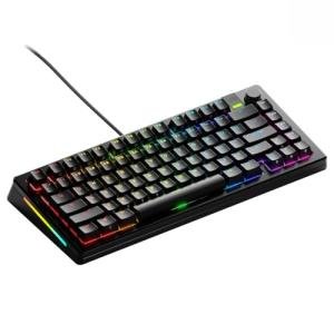Glorious Gaming - GMMK 3 PRO: Custom Mechanical Keyboard, 75% Tenkeyless Keyboard, Modular Aluminum Body & Gasket System, Hotswappable MX Switches, Sound Dampening Foam, Custom Keycaps, ANSI (Black)