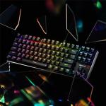 Redragon K660 (K556 TKL) RGB Wired Gaming Keyboard, 80% 87 Keys Mechanical Keyboard w/Aluminum Base, Upgraded Hot-Swap Socket and Noise Absorbing Foams, Quiet Linear Red Switch