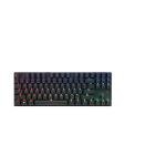 Cherry MX 8.2 TKL Wireless Gaming Keyboard. Compact TenKeyLess. Mechanical 87 Keys RGB Backlit Keys ABS Keycaps. MX Brown Switch. Aluminum Carrying Case Included.