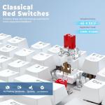 Redragon K552 Compact 60% Mechanical Keyboard - RGB