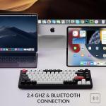 Keychron Q1 HE Wireless Custom Mechanical Keyboard with Hall Effect Gateron Double-Rail Magnetic Switch Rapid Trigger, QMK 2.4 GHz Bluetooth 5.2 RGB Compatible with Mac Windows Linux (Hot-swappable)