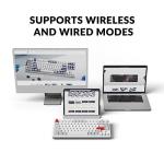 Keychron Q1 Pro Wireless Custom Mechanical Keyboard, QMK/VIA Programmable Full Aluminum 75% Layout Bluetooth/Wired with Hot-swappable Keychron K Pro Banana Switch Compatible with Mac Windows Linux