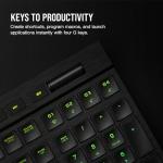 Corsair K100 AIR Wireless RGB Mechanical Gaming Keyboard - Ultra-Thin, Sub-1ms Slipstream, Low-Latency Bluetooth, Cherry MX Ultra Low Profile Keyswitches - NA Layout, QWERTY - Black