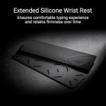 ASUS ROG Azoth Extreme Wireless Mechanical Gaming Keyboard – 75% TKL, ROG NX Snow Linear Switches, PBT Keycaps, Aluminum Chassis, Carbon Fiber, Gasket Mount, Color OLED Screen, PC/Mac Support - Black