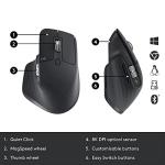 Logitech MX Keys Combo for Business | Gen 2, Full Size Wireless Keyboard and Wireless Mouse, with Keyboard Palm Rest, Bluetooth, Logi Bolt, Quiet Clicks, Windows/Mac/Chrome/Linux - Graphite