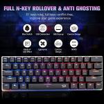 Redragon K605 Alien Giant Mechanical Gaming Keyboard, Super Big 61 Keys & Outemu Blue Switch, RGB LED Backlit Ergonomic Wired Type-C Full Key Conflict Free Anti-Ghosting NKRO Keyboard