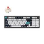 Keychron Q5 Max QMK/VIA Programmable Wireless Metal Custom Mechanical Keyboard, Tri-Mode BT5.1/2.4GHz/USB-C Hot Swappable RGB Backlit PBT Gaming Keyboards, Red Switches, 89 Keys