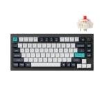Keychron Q1 Max RGB QMK/VIA Custom Mechanical Keyboard, Hot-Swappable Full Metal Programmable Knob with Gateron Jupiter Red Switch, 2.4 GHz/Bluetooth/Wired Gaming Keyboard for Mac Windows Linux