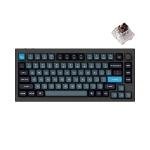 Keychron Q1 Pro Wireless Custom Mechanical Keyboard, QMK/VIA Programmable Full Aluminum 75% Layout Bluetooth/Wired RGB with Hot-swappable Keychron K Pro Brown Switch Compatible with Mac Windows Linux