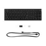 HyperX Alloy Rise – Hot-Swappable Mechanical Gaming Keyboard, PC, Ambient Light Sensor, Gasket Mounted, Linear Switches