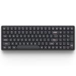 IQUNIX Magi96 Low Profile Wireless Mechanical Keyboard – Full 100-Key Layout, Hot-Swappable, RGB Backlit, Full Aluminum, VIA Customizable, Mac/Windows/Linux, Tri-Mode