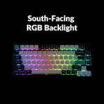 Keychron Q1 Max RGB QMK/VIA Custom Mechanical Keyboard, Hot-Swappable Full Metal Programmable Knob with Gateron Jupiter Red Switch, 2.4 GHz/Bluetooth/Wired Gaming Keyboard for Mac Windows Linux