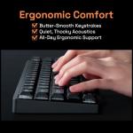 IQUNIX Magi96 Low Profile Wireless Mechanical Keyboard – Full 100-Key Layout, Hot-Swappable, RGB Backlit, Full Aluminum, VIA Customizable, Mac/Windows/Linux, Tri-Mode