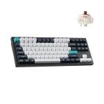 Keychron Q3 Max Wireless Custom Mechanical Keyboard, Full Aluminum 2.4 GHz Bluetooth QMK TKL Layout RGB with Hot-swappable Gateron Brown Switch Compatible with Mac Windows Linux