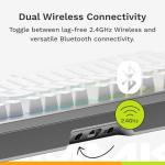 Glorious Gaming - GMMK 3 PRO HE: Wireless Gaming Keyboard Rapid Trigger, Hall Effect, Aluminum Body, 8K Polling Rate, Hotswap MX & Magnetic Switches, Adjustable Actuation, ANSI 75% Tenkeyless (Black)