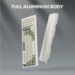 Keychron Q5 Max Wireless Custom Mechanical Keyboard, Full Aluminum 2.4 GHz Bluetooth QMK 96% Layout RGB with Hot-swappable Gateron Red Switch Compatible with Mac Windows Linux