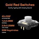 IQUNIX Magi96 Low Profile Wireless Mechanical Keyboard – Full 100-Key Layout, Hot-Swappable, RGB Backlit, Full Aluminum, VIA Customizable, Mac/Windows/Linux, Tri-Mode