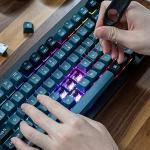 Keychron Q1 Pro Wireless Custom Mechanical Keyboard, QMK/VIA Programmable Full Aluminum 75% Layout Bluetooth/Wired RGB with Hot-swappable Keychron K Pro Brown Switch Compatible with Mac Windows Linux